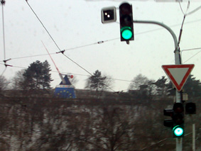 Zatím svítí EU zelená, kyvadlo už ale bije na poplach... / Praha, 10. 01. 2009