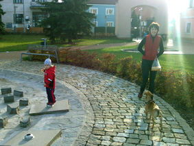 Sváteční rodinná procházka po Čakovicích / Praha, 15. 11. 2009