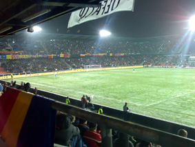 Sparťanský zápas podzimu dopadl tradigicky (Sparta : Kodaň 0:3) / Praha, 16. 12. 2009