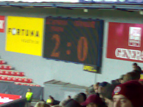 Sparta : Kluž (2:0) / Praha, 22. 10. 2009