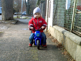 Malý biker / Praha, 24. 01. 2009
