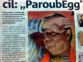 Plnou parou back ... ehm egg / Praha, 28. 05. 2009