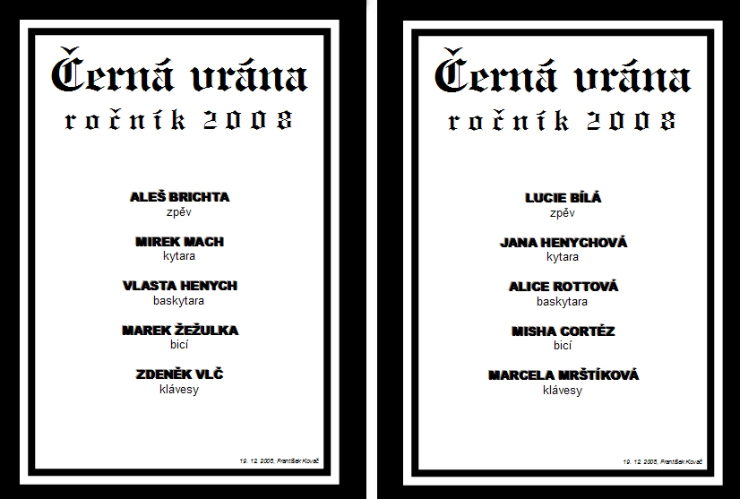 Diplom ČV 2008